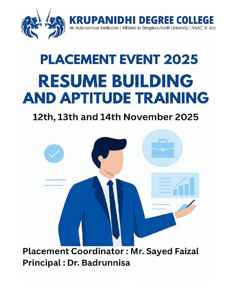 Placement Trainning Event 2025 | PDF
