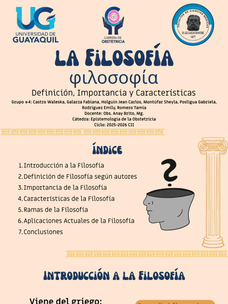 Filosofía 1 | PDF