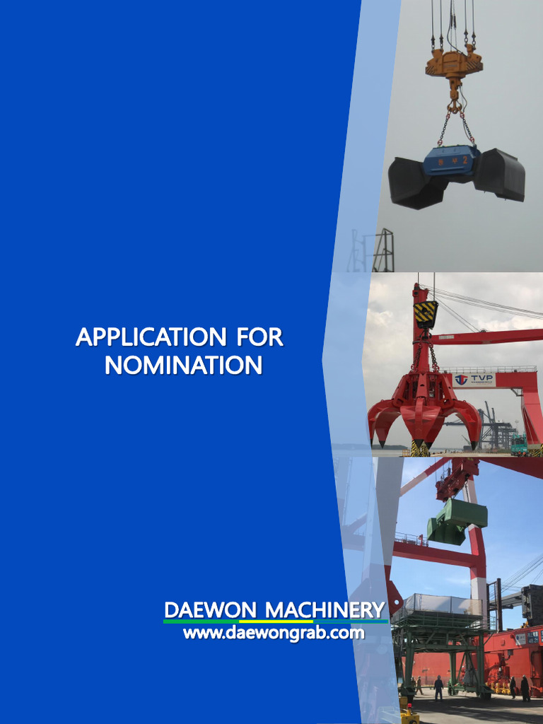 Daewon Machinery Company Overview | PDF | Dredging | Coast