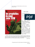 Carpi Pier - Les Propheties Du Pape Jean Xxiii