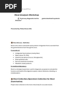 Routine Fecalysis Examination Guide | PDF | Human Feces | Diseases And ...