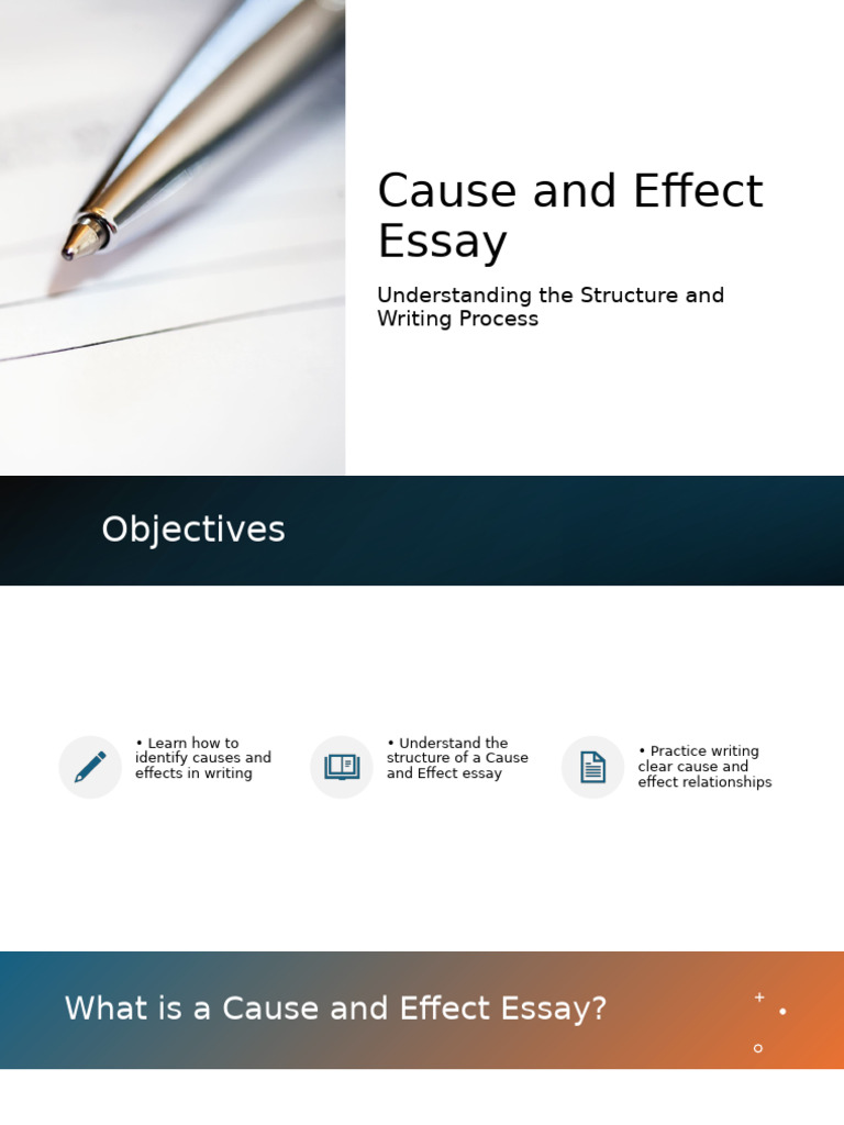 Cause and Effect Essay Writing Guide | PDF | Essays | Causality