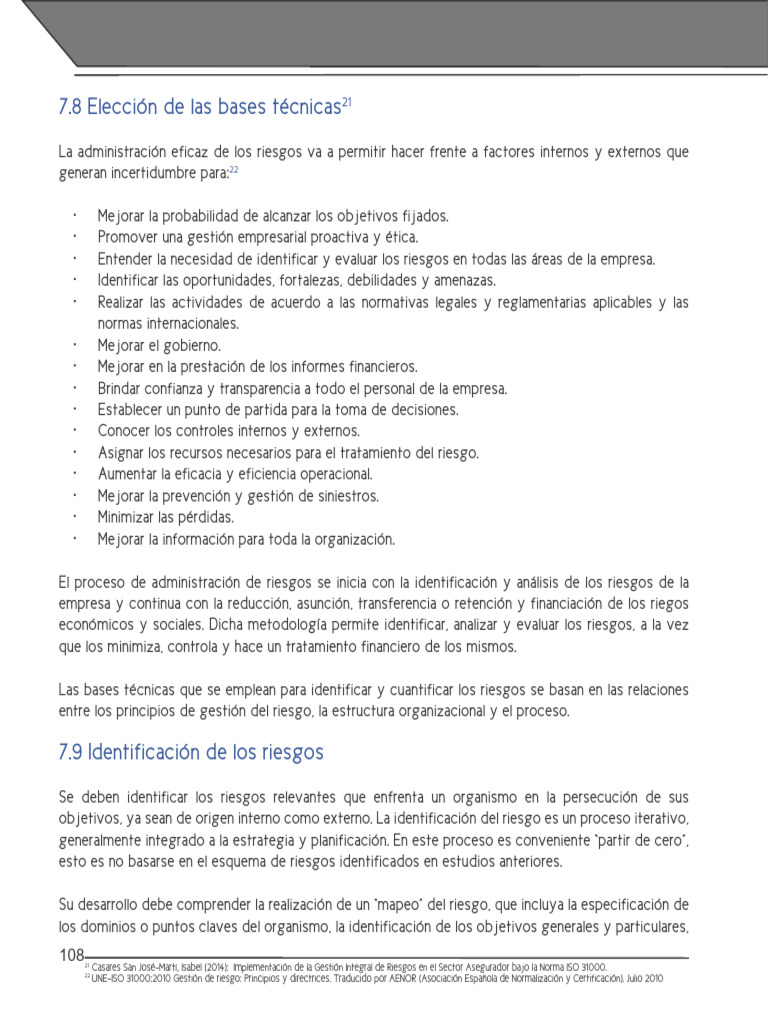 Gestión Integral de Riesgos ISO 31000 | PDF | Riesgo | Business