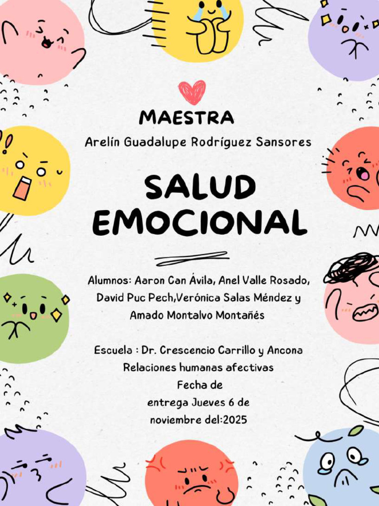 EMOCIONES - Parcial 2 | PDF | Las emociones | Salud mental