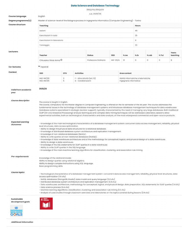 01SQJYG - 2026-Data Science and Database Technology | PDF