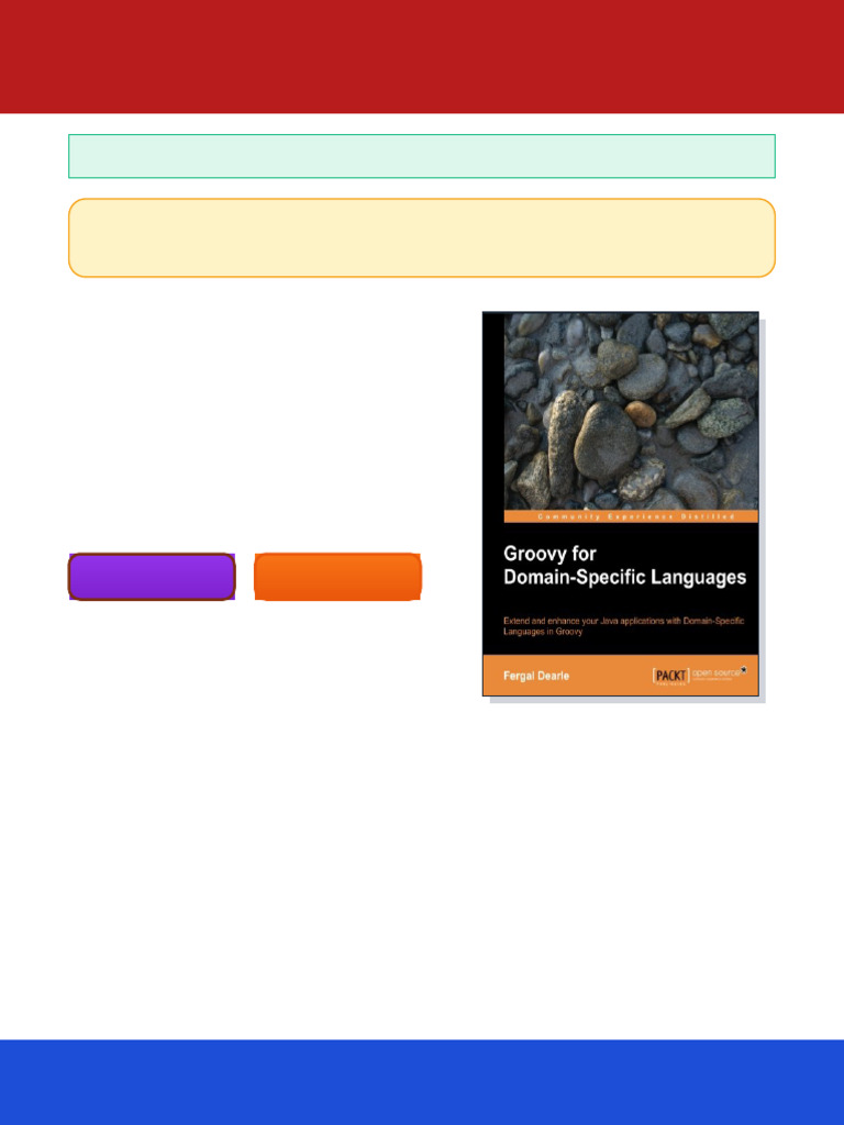 Groovy for Domain Specific Languages 1st New edition Edition Fergal ...