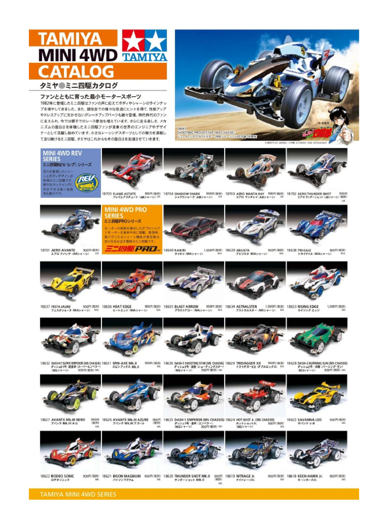 Tamiya Mini 4wd Catalog Pages 1-4 - Flip PDF Download - Fliphtml5 | PDF