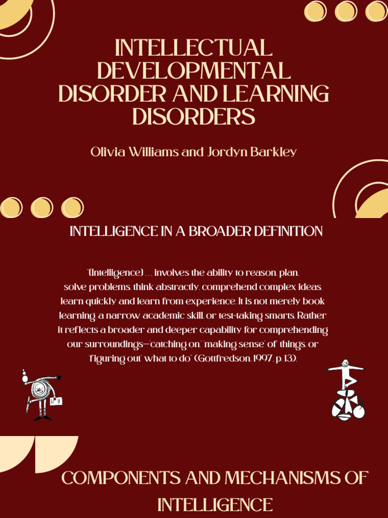Understanding Intellectual Development Disorders | PDF | Intellectual ...