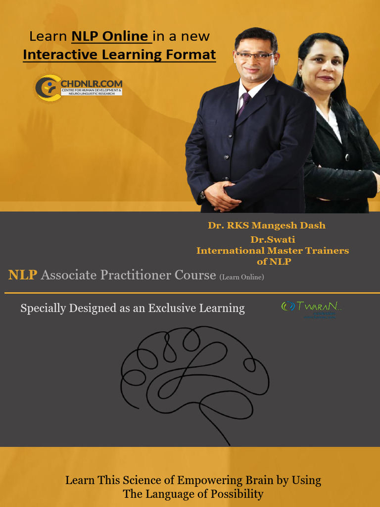 NLP Associate Practitioner Brochure Mangesh Sir | PDF | Neuro ...
