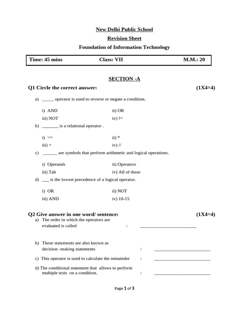 FIT Cls7 Pt2 | PDF | Mathematical Logic | Computer Programming