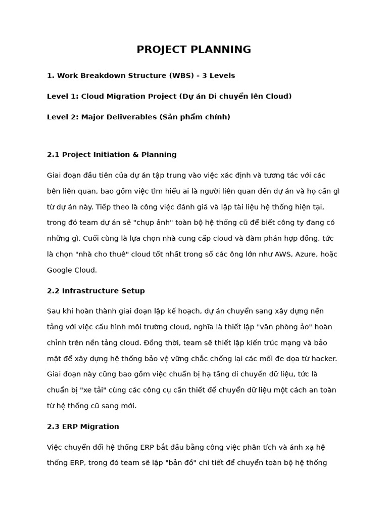 Project Planning - Pm | PDF