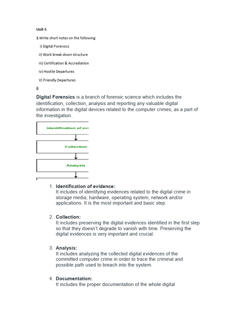 Digital Forensics and Project Management Insights | PDF | Digital ...