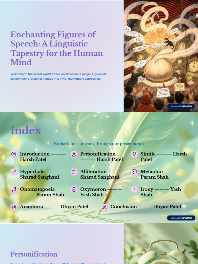 Enchanting Figures of Speech A Linguistic Tapestry For The Human Mind ...