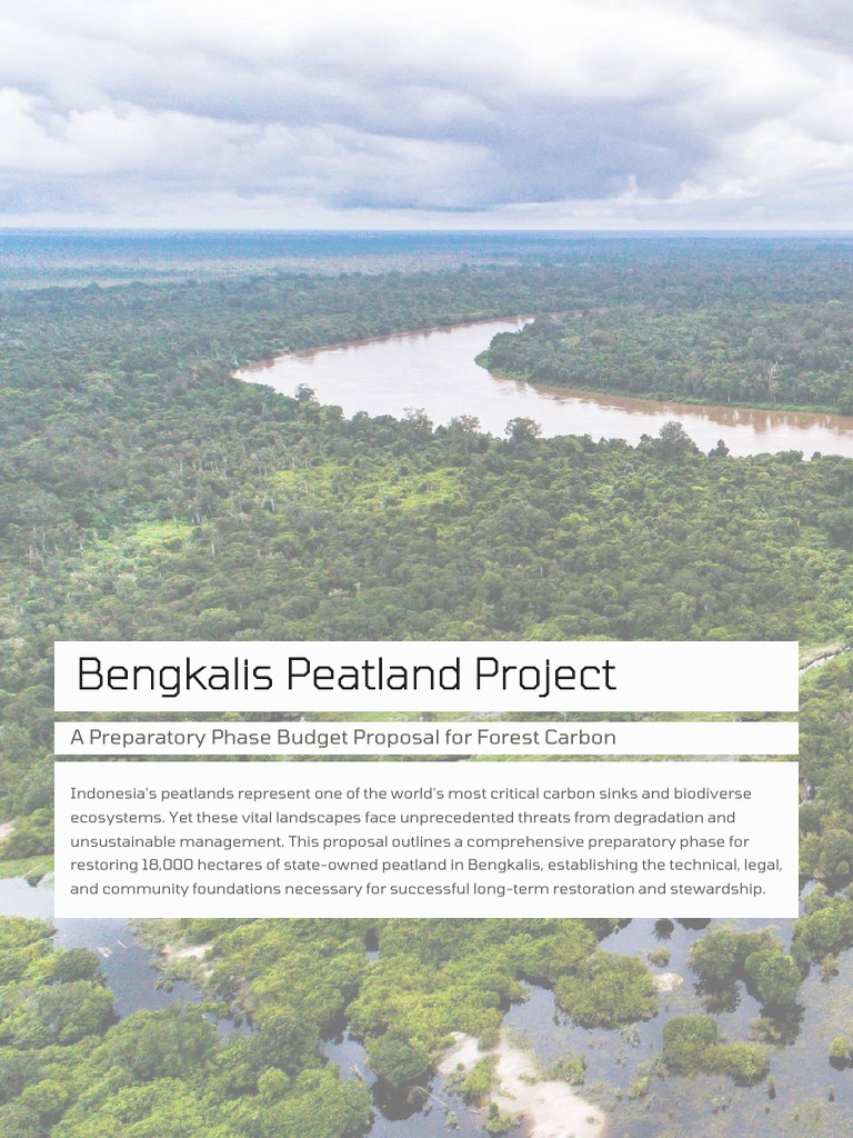 Peatland Restoration Budget Proposal | PDF | Natural Environment ...