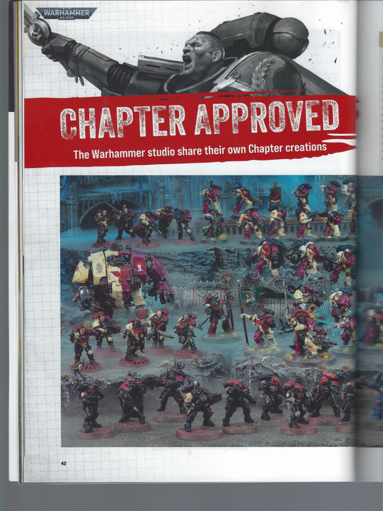 L075] Livre Chapter Approved - WARHAMMER
