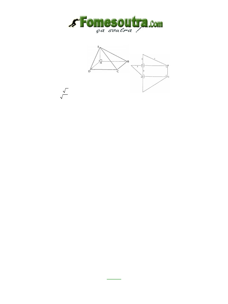 Exercice sur la pyramide SABCD | PDF