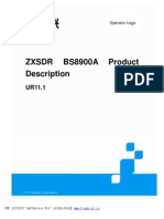 ZTE - ZXSDR BS8900A Product Discription