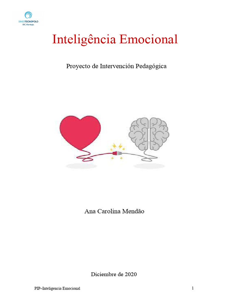 Proyecto de Intervención en Inteligencia Emocional | PDF | Las ...