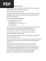 Physical Injury Penalties in the Philippines | PDF | Violence | Crimes