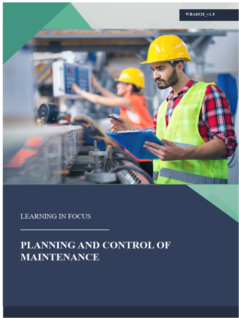 Maintenance Planning and Control Guide | PDF
