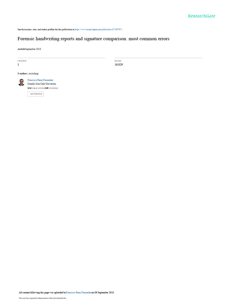 Commercial Reports, Graphic Calculations, and Signature Verification ...