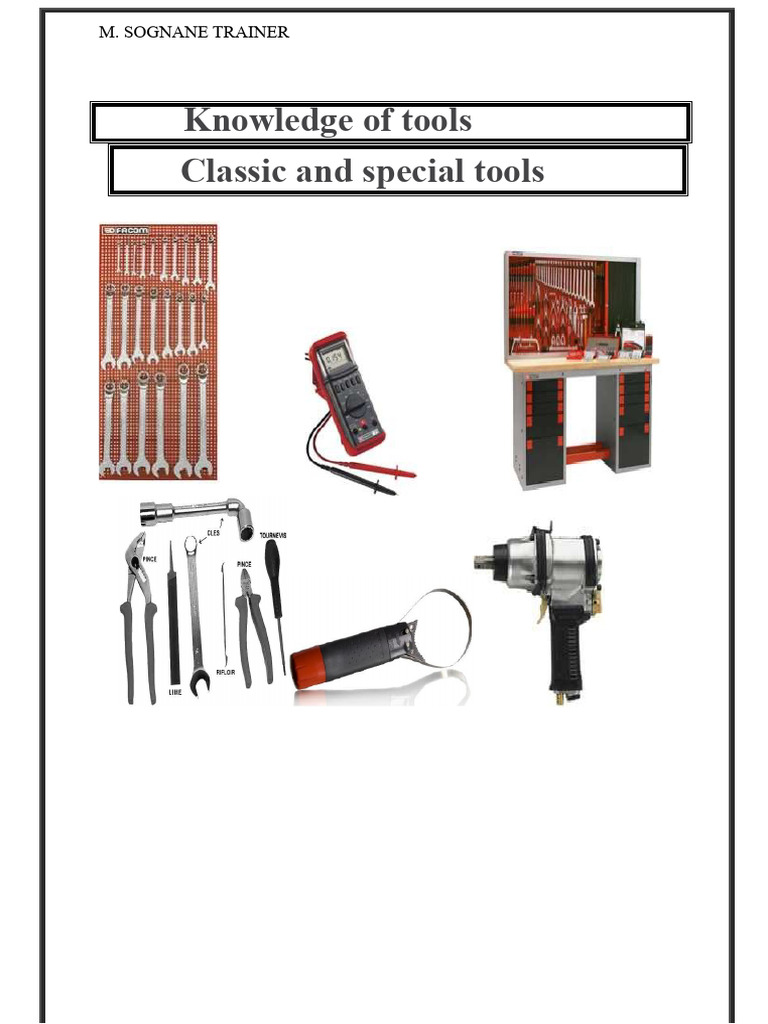Essential Automotive Tooling Guide | PDF | Tools | Equipment
