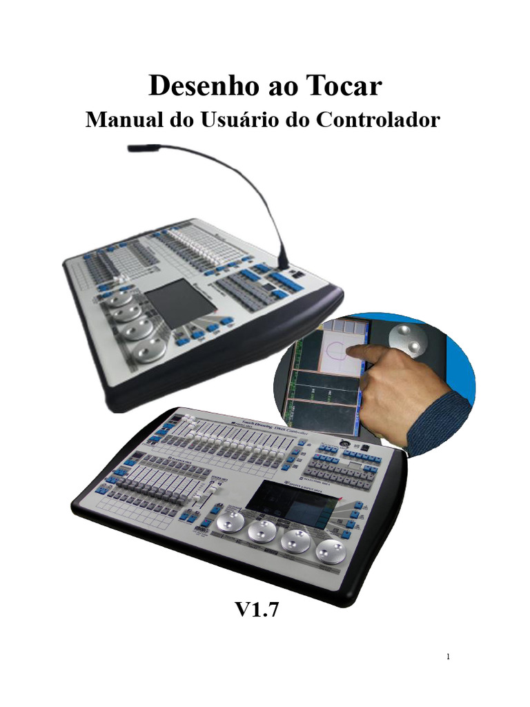 Manual do Controlador Touch-Drawing | PDF | Pen-drive | Cor