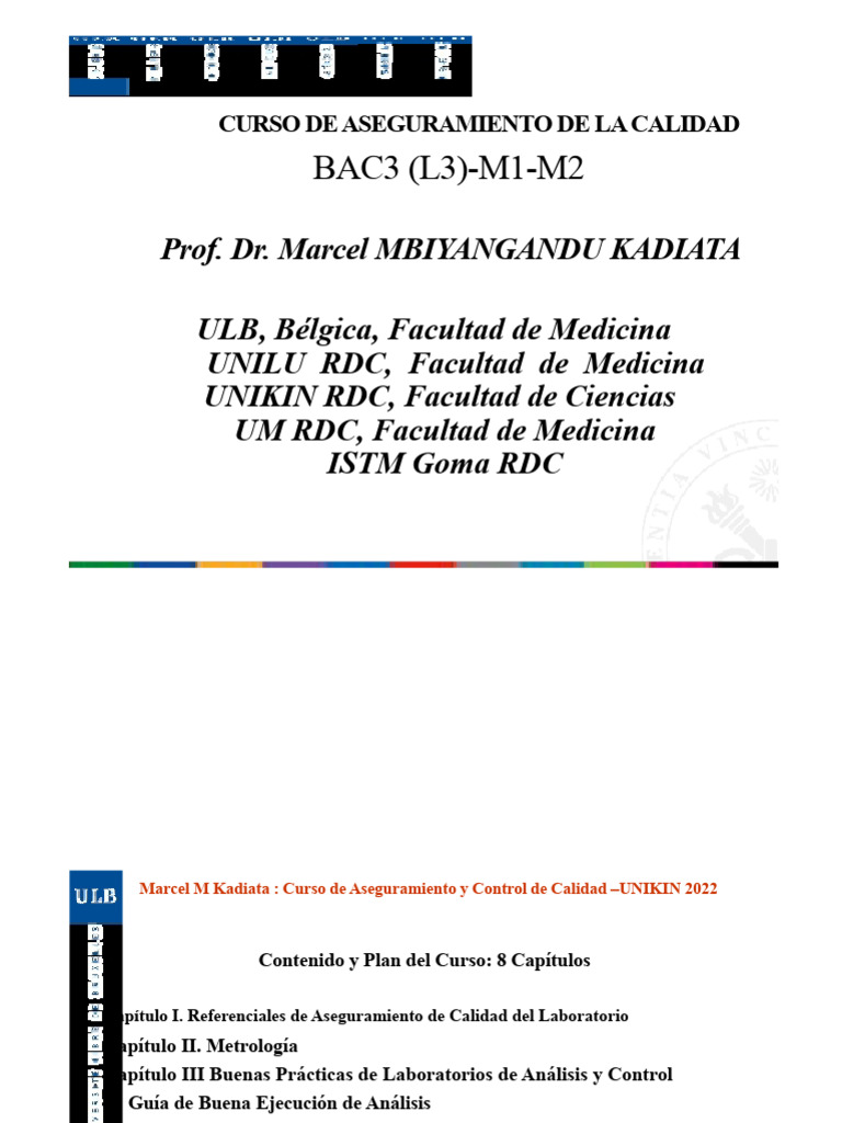 Aseguramiento de La Calidad | PDF | Calidad (comercial) | Laboratorios