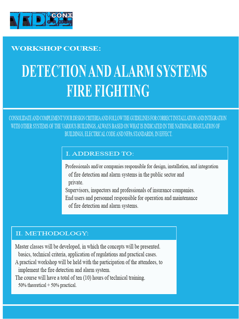 Course-Fire Detection and Alarm Systems - 02 PDF | PDF | Safety