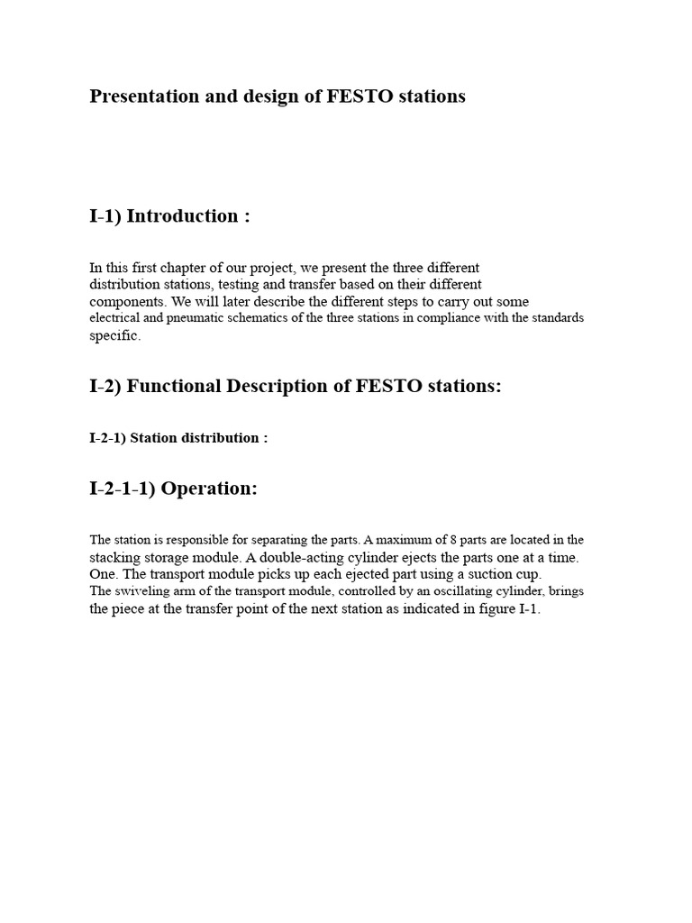 stations-FESTO | PDF | Boolean Algebra | Teaching Mathematics