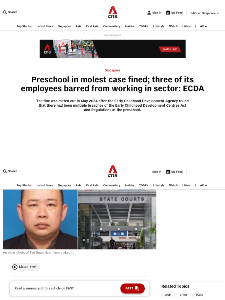Current Issue_Preschool in molest case fined | PDF | Crimes | Crime ...