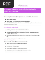Anela Protocol: GHK-CU and Zinc Guide | PDF | Zinc | Injection (Medicine)