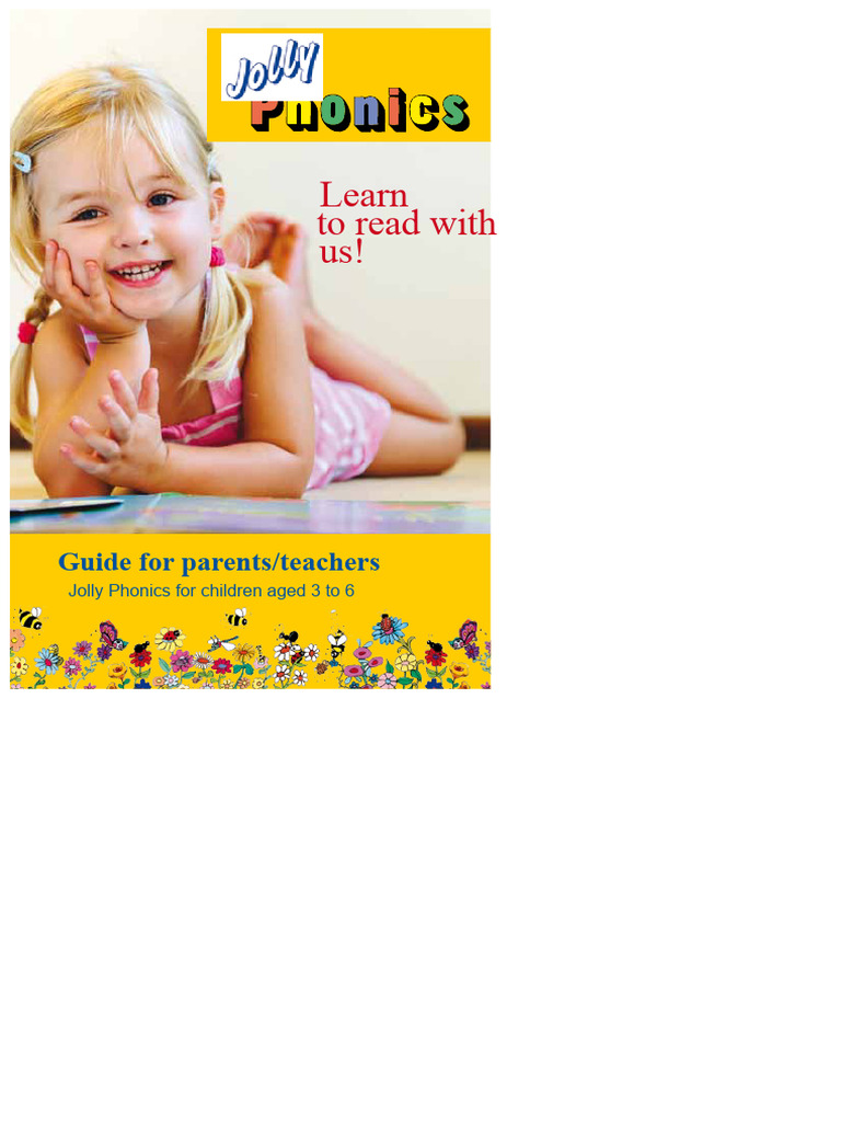Jolly Phonics Guide for Parents & Teachers | PDF | Phonics | Literacy