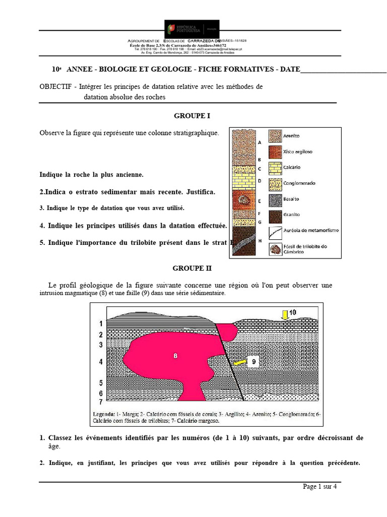 Datation des Roches : Méthodes et Exemples | PDF | Géologie | Isotope