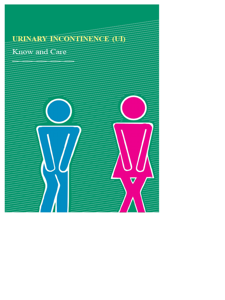 Understanding Urinary Incontinence | PDF | Urinary Incontinence ...