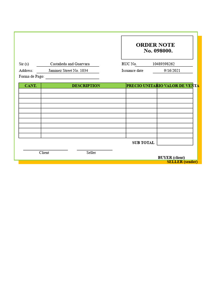 Purchase Order and Delivery Guide Document | PDF | Invoice