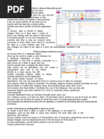 Customizing MS Access Form Controls | PDF | Microsoft Access | Button ...