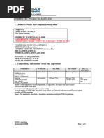 LEL and UEL Gas Safety Reference Chart | PDF | Ethanol | Acetic Acid