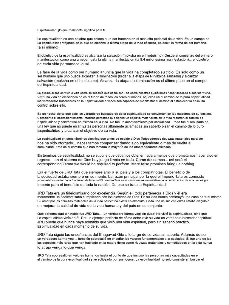 Espiritualidad: Camino hacia la Iluminación | PDF | Espiritualidad | Amor