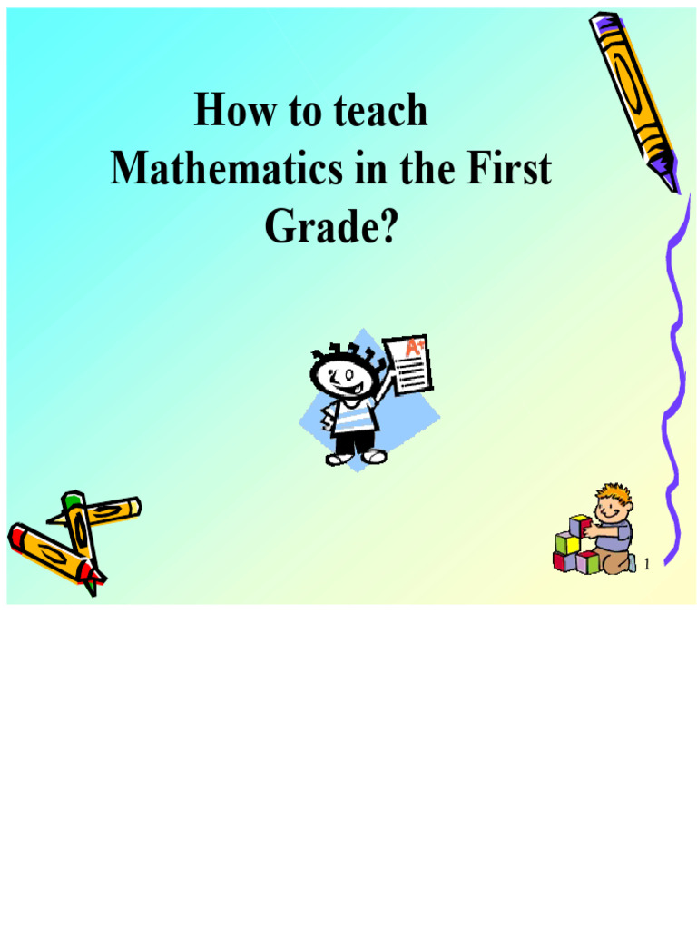Teaching First Grade Math Strategies | PDF | Shape | Mathematics
