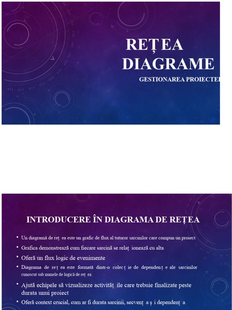 Diagrama de Rețea | PDF