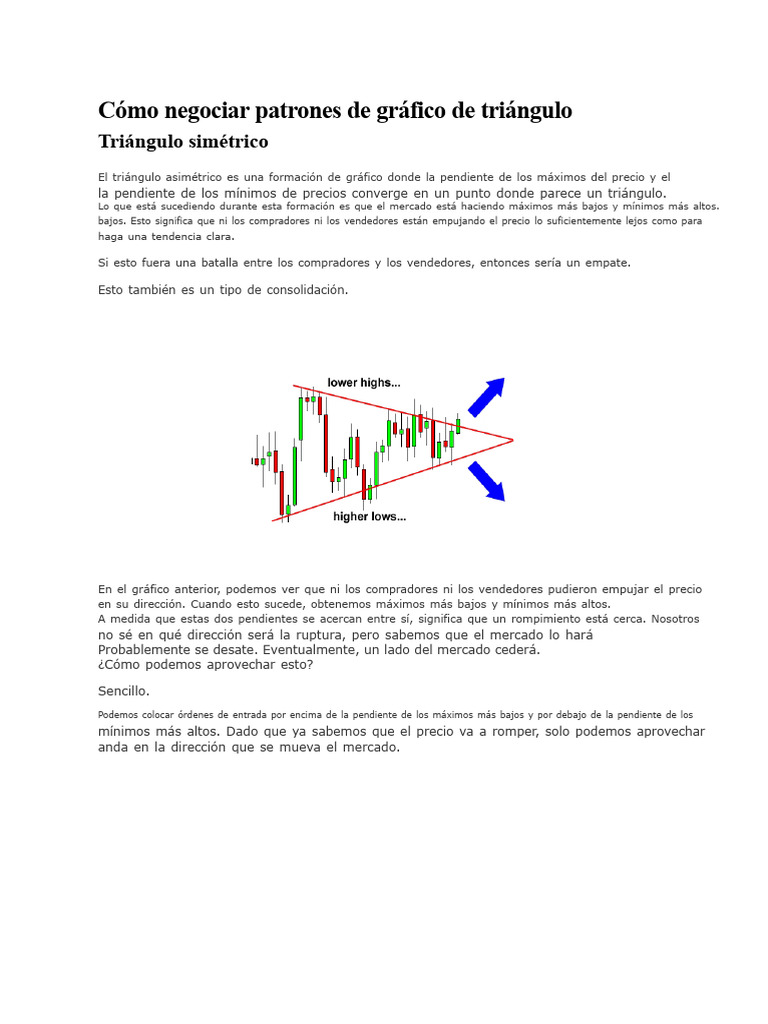 Estrategias de Trading con Triángulos en Forex | PDF | Análisis técnico ...