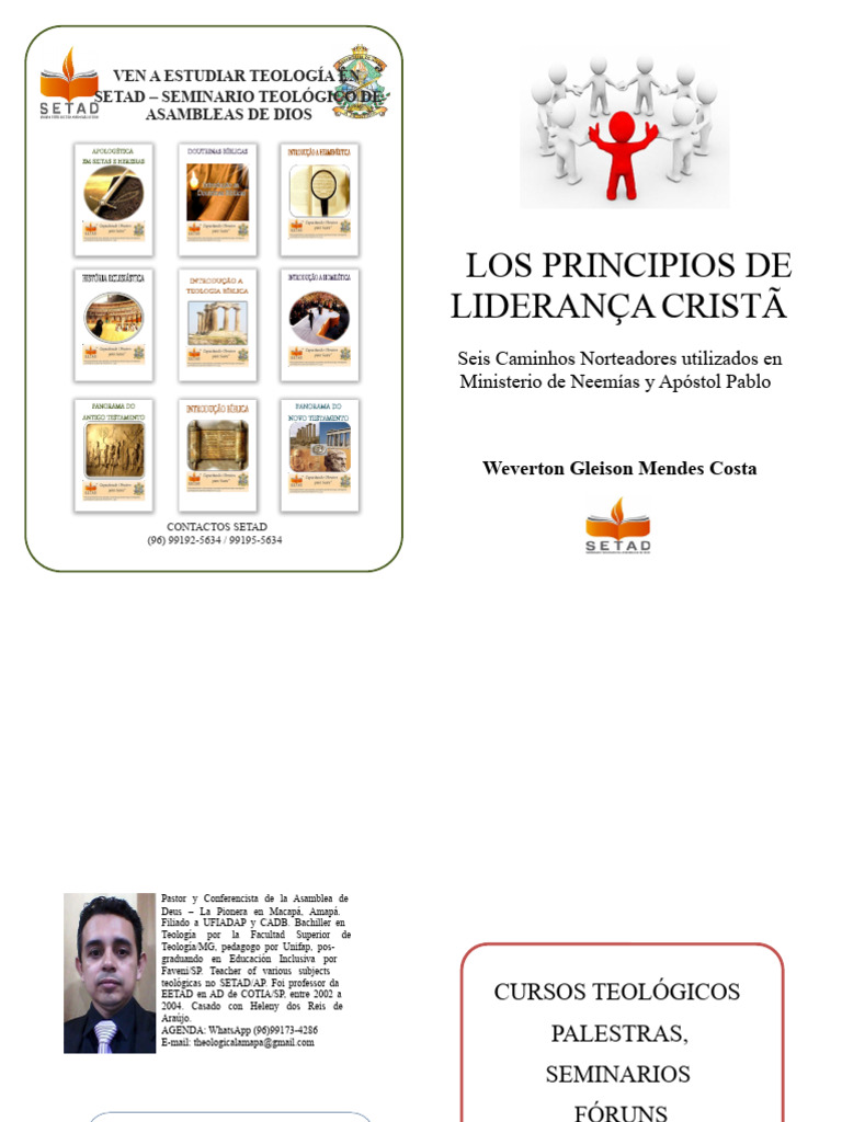 Liderazgo Cristiano: Lecciones de Neemías y Pablo | PDF | Pablo el ...