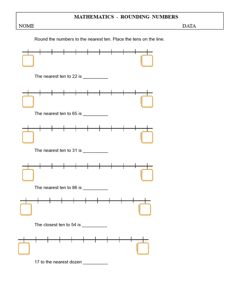 Rounding Numbers: Practice Exercises | PDF