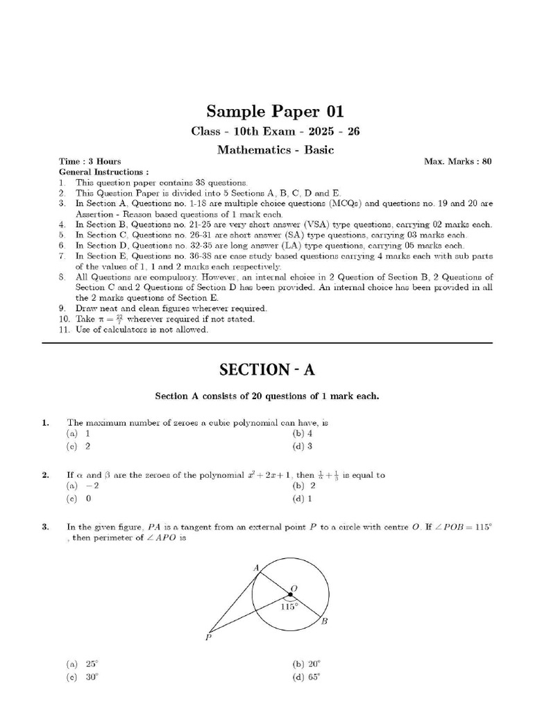 Maths Basic PP1 | PDF
