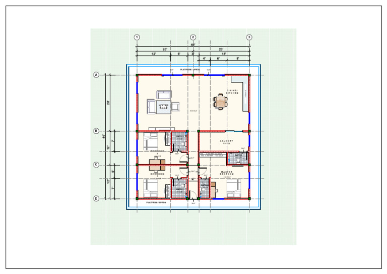 Floor Plan Layout and Dimensions | PDF | Home | Room