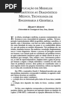 Aplicação de modelos matemáticos ao diagnostico médico, Tecnologia de engenharia e geofísica