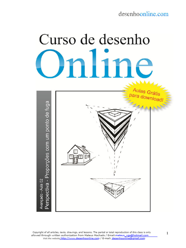 Mastering 1-Point Perspective Drawing | PDF | Perspective (Graphical ...