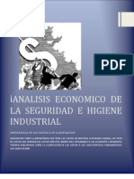 Analisis Economico de La Seguridad e Higiene Industrial Unidad Vii