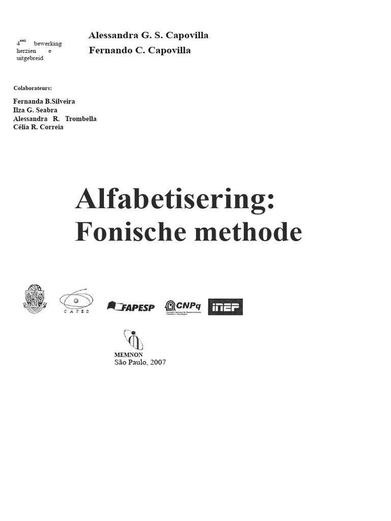Fonische Methode Capovilla Deel 1 | PDF